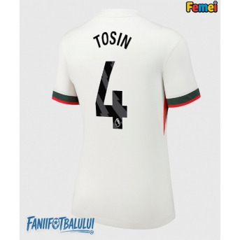 Chelsea Tosin Adarabioyo #4 Tricou Fotbal Replică 2025-26 Femei Deplasare